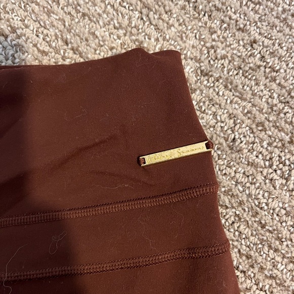 Gymshark x Whitney Simmons Biker Shorts in Brown - Picture 3 of 5